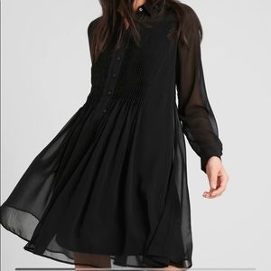 Banana republic Sheer dress with slip size XS NWT